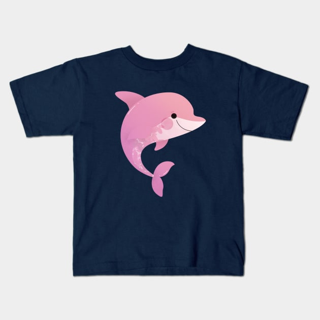 Dolphin Kids T-Shirt by theladyernestember